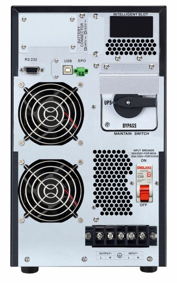SRV6KIL Zasilacz APC Easy UPS SRV 6kVA/6kW 230V, LCD, EPO, wydłużony czas podtrzymania