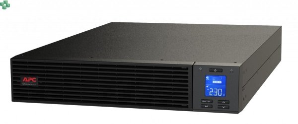 SRV1KRIRK-E Zasilacz APC Easy UPS On-Line SRV 1000 VA /900 W, Rack Mount, 2U, EPO, 3x IEC C13, Intelligent Card Slot, LCD, 230V z zestawem szyn do szafy