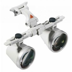 Lupa Okularowa Heine HR z Systemem i-View do Ramki S-Frame, Część Optyczna w Walizeczce - Różne Rodzaje