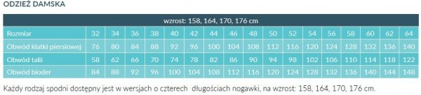 Spodnie Damskie 5003 - Różne Rodzaje