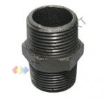 Nypel Czarny 5/4 GZ/GZ - 11/4