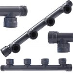 KOLEKTOR ROZDZIELACZ DO ELEKTROZAWORÓW NAWADNIANIA 4 obwody GW GZ