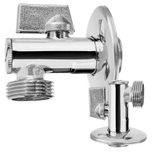 ZAWÓR KĄTOWY ZAWOREK DO PRALKI AUTOMATU ZMYWARKI 1/2x3/4 Z FILTREM