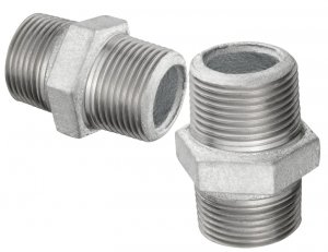 NYPEL OCYNKOWANY OCYNK ZŁĄCZKA RÓWNOPRZELOTOWY FI 1/2 GZ DN15 ŻELIWNY