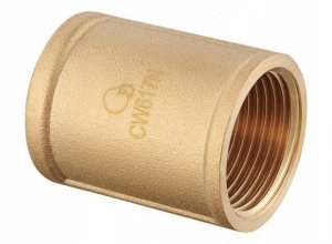 MUFA MUFKA RÓWNOPRZELOTOWA ZŁĄCZKA PROSTA MOSIĘŻNA 5/4 DN32 SOLIDNA MOCNA