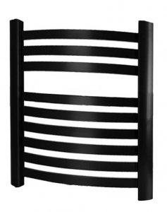 GRZEJNIK ŁAZIENKOWY DRABINKA 550X470 CZARNY MAT 286W DIAMOND GR3-9/40.CZ.