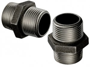 NYPEL RÓWNOPRZELOTOWY ZŁĄCZKA FI 5/4 GZ DN32 11/4 STAL CZARNA ŻELIWNY