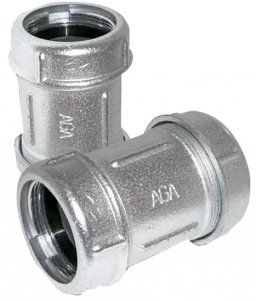 ZŁĄCZKA MUFA ZACISKOWA SKRĘCANA NAPRAWCZA 5/4 DN32 OCYNK Typu Gebo QO