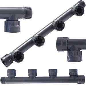 KOLEKTOR ROZDZIELACZ DO ELEKTROZAWORÓW NAWADNIANIA 4 obwody GW GZ