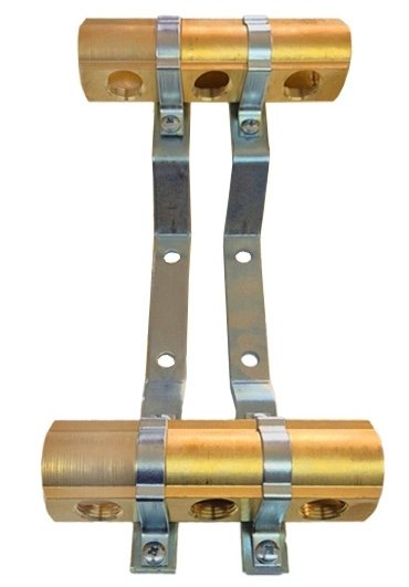 ROZDZIELACZ 3 OBWODY MOSIĘŻNY DO OGRZEWANIA SZAFKA ZAWORKI PEX ALUPEX 16mm