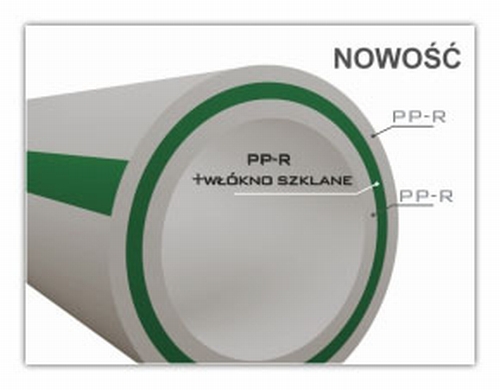 RURA PP FI 32 STABILIZOWANA WŁÓKNEM SZKLANYM Stabi Glass