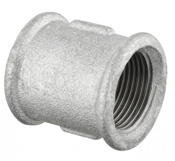 MUFA MUFKA ZŁĄCZKA OCYNKOWANA 1/2" GW/GW OCYNK DN15 ŻELIWNA MOCNA SOLIDNA