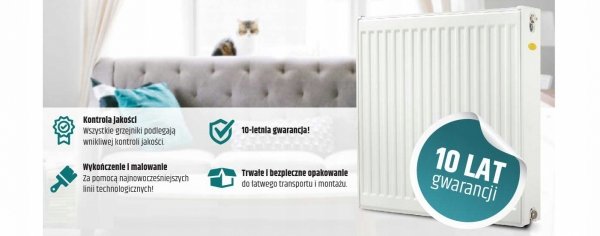 GRZEJNIK DIAMOND TYP C22 600X1200 PŁYTOWY STALOWY PODŁĄCZENIE BOCZNE