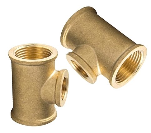 TRÓJNIK MOSIĘŻNY ZŁĄCZKA MOSIĘŻNA REDUKCYJNY 1'' / 3/4&quot; / 1&quot; CAL DN25/20/25 SOLIDNY MOCNY K-130R.TR-RE.25-20-25.Y.