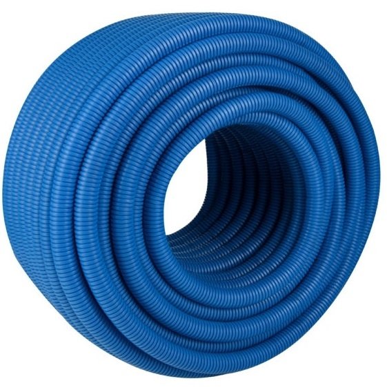 RURA KARBOWANA OSŁONOWA NIEBIESKA PESZEL 25/21 50m NIEBIESKI DIAMOND