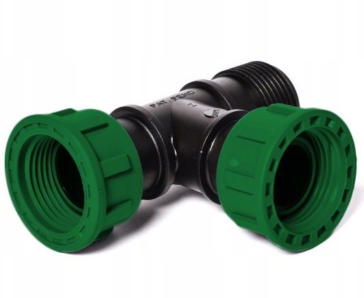 TRÓJNIK SWIVEL POM F-F-M (GW, GW, GZ) 1&quot;-1-1 ZŁĄCZKA KOLEKTOR