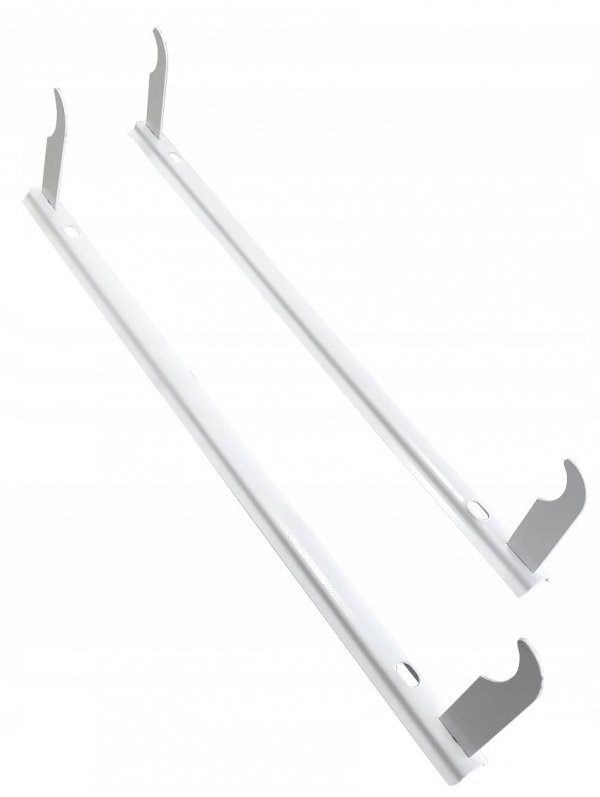 WIESZAK ŚCIENNY UCHWYT DŁUGI HAK GRZEJNIKA ALUMINIOWEGO H-500 KOŁKI STALOWY