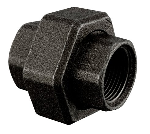 ŚRUBUNEK HOLENDER PŁASKI DWUZŁĄCZKA Fi 5/4'' GW DN32 11/4 CZARNY ŻELIWNY