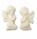 Cukrowa dekoracja na tort ANIOŁKI/Dzieci DZIEWCZYNKA komunia 6 cm (10szt)