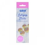 Patyczki do lizaków cake pops 35 szt 15 cm