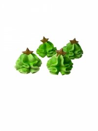 CHOINKA BEZOWA 3D – 4 szt. 