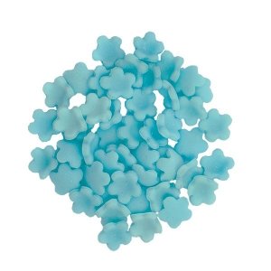 HOKUS - Łączka niebieska - Kwiaty cukrowe 50 szt.