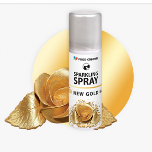 Barwnik spożywczy w sprayu ZŁOTY 50ml - Food Colours