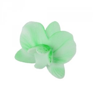 Cukrowy CYMBIDIUM kwiat z masy cukrowej - PISTACJOWY 1szt