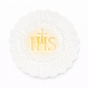 Hostia cukrowa na tort Komunia - dekoracja cukrowa 28 szt.