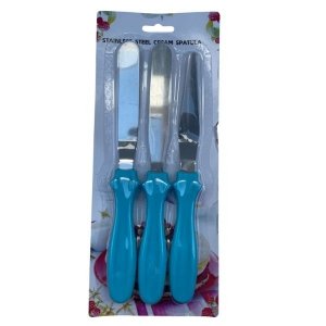 Zestaw szpatułek do masy 3 szt. – akcesoria cukiernicze