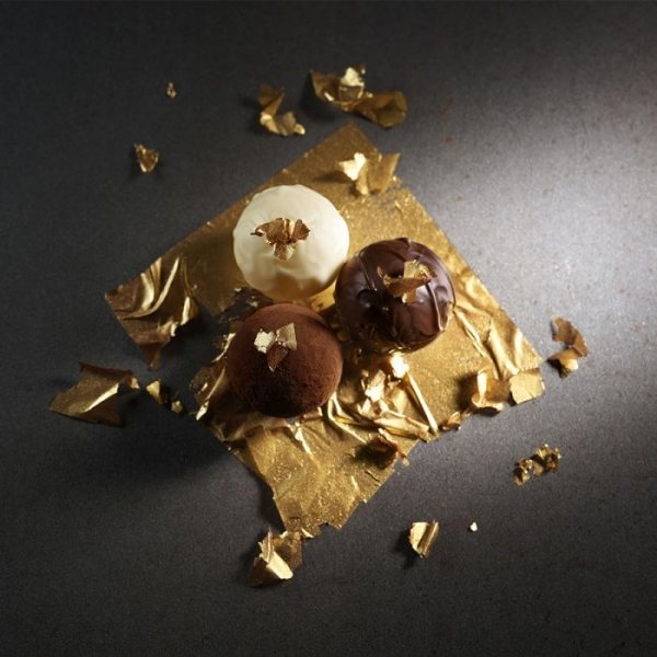 PŁATEK ZŁOTA JADALNEGO dekoracja na tort urodziny GOLD 8x8cm