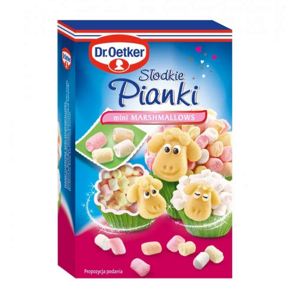 Posypka na tort PIANKI mini marshmallows 30g - Dr.Oetker