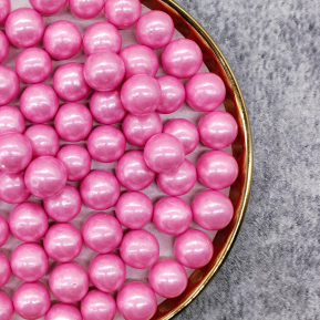 Posypka cukrowa PINK BITS 100g Różowa Duża Posypka na Tort 