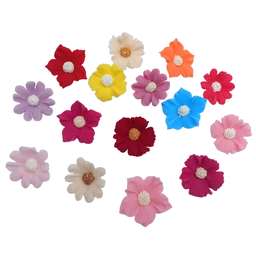 Dekoracja cukrowa Figurka na piku BABCIA + 3 KWIATY ZESTAW