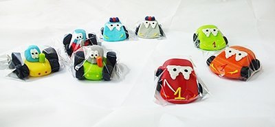 Dekoracja cukrowa AUTKO CUKROWE 1 szt.