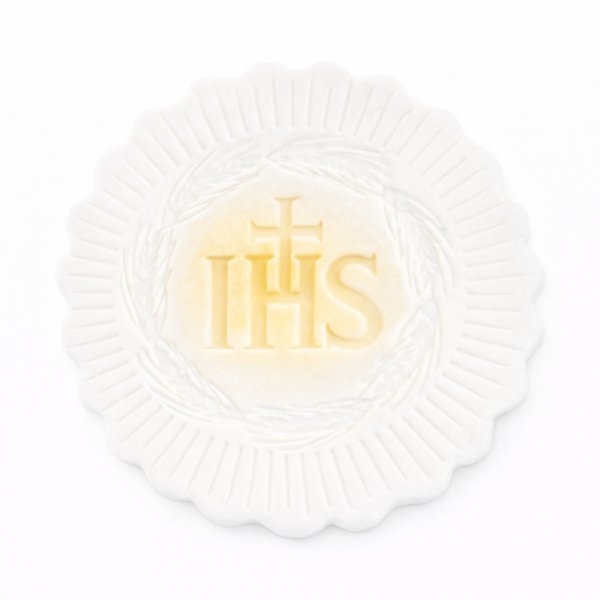 Hostia cukrowa na tort Komunia - dekoracja cukrowa 28 szt.
