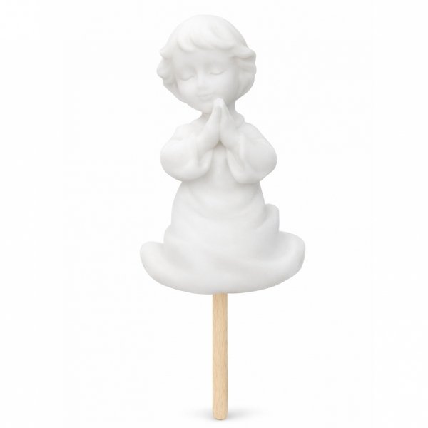 Topper cukrowy na tort komunijny - dziecko komunijne dekoracja 6 szt