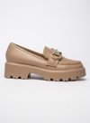 Damskie Mokasyny ELEGANZE KHAKI