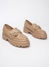 Damskie Mokasyny ELEGANZE KHAKI