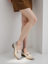 Damskie Loafersy EVANA BEIGE – Subtelna Elegancja na Co Dzień