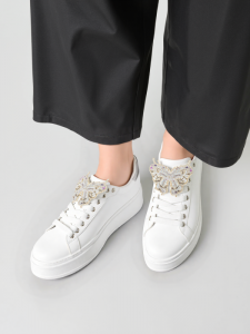 Damskie Sneakersy BUTTERFLY LUX – Silver