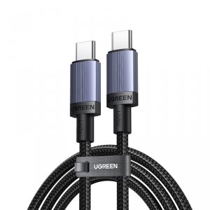 Kabel przewód USB-C PD 100W 5A 2m - czarny