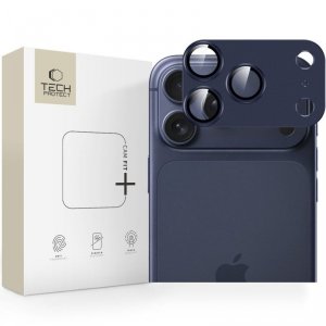 Szkło na obiektyw do iPhone 17 Pro Max Camfull Fit+ - granatowe