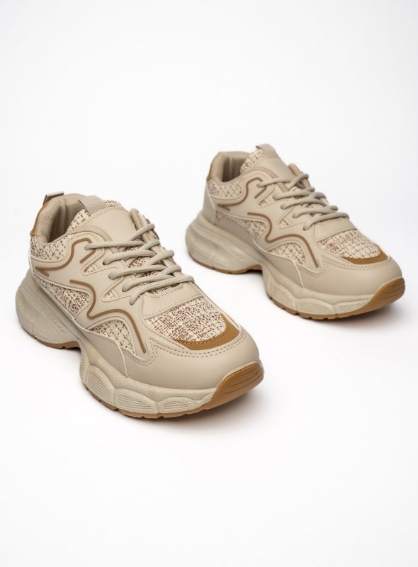 Damskie Sneakersy STELLAR – Beige