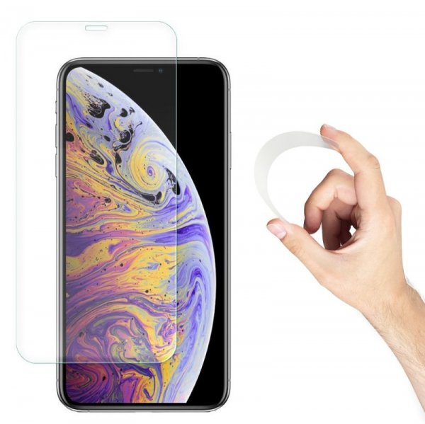 Hybrydowa elastyczna folia szklana na iPhone 13 mini Nano Flexi