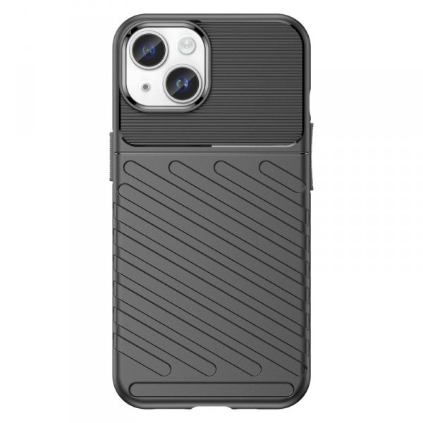 Pancerny pokrowiec etui na iPhone 14 Plus Thunder Case - czarny