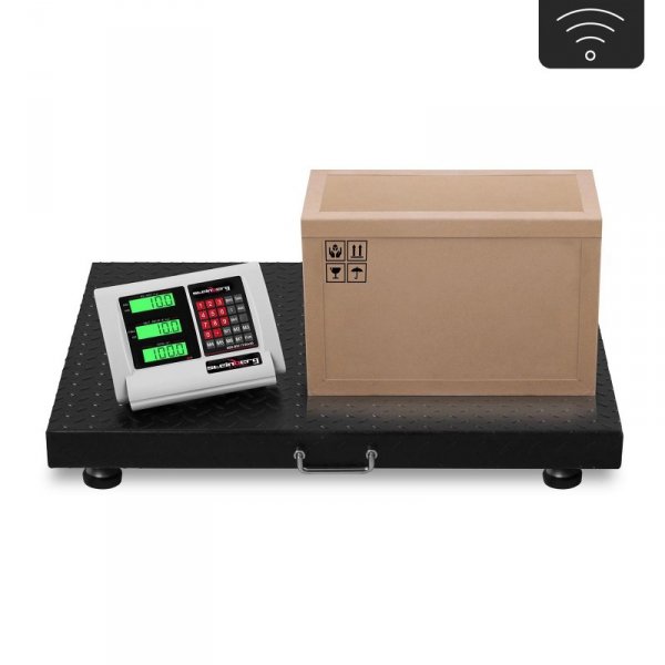 Waga platforma magazynowa bezprzewodowa WiFi SBS-BW-1T LCD do 1 Tony