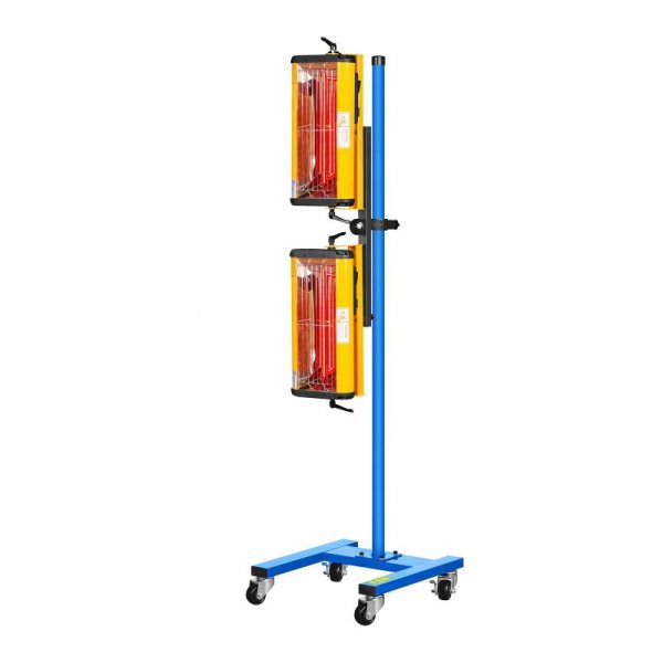 Promiennik ciepła podczerwieni lakierniczny do suszenia farb na statywie 2200W IR-DRYER2000.2