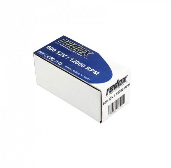 Silnik szczotkowy 600 12V 12000 RPM - REDOX