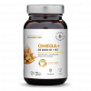 Omega+ Witamina D3 2000 IU + K2, Aura Herbals, 60 kapsułek